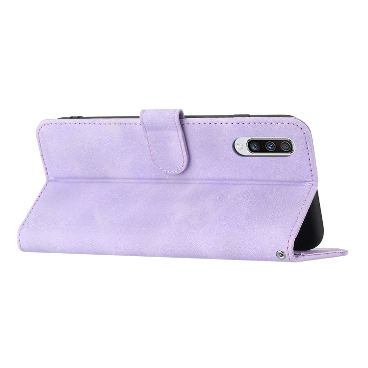 For Samsung Galaxy A70 Heart Pattern Skin Feel Leather Phone Case