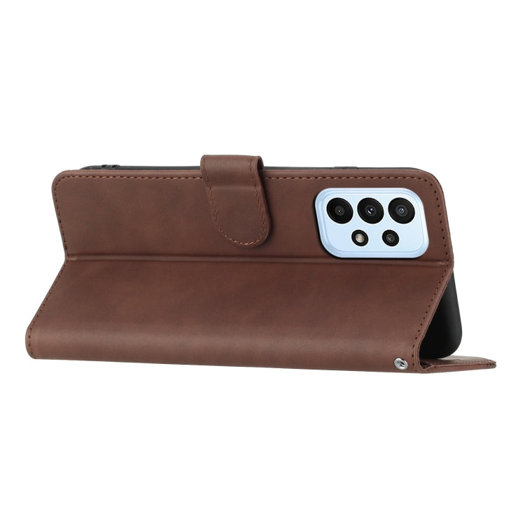 For Samsung Galaxy A72 4G/5G Heart Pattern Skin Feel Leather Phone Case