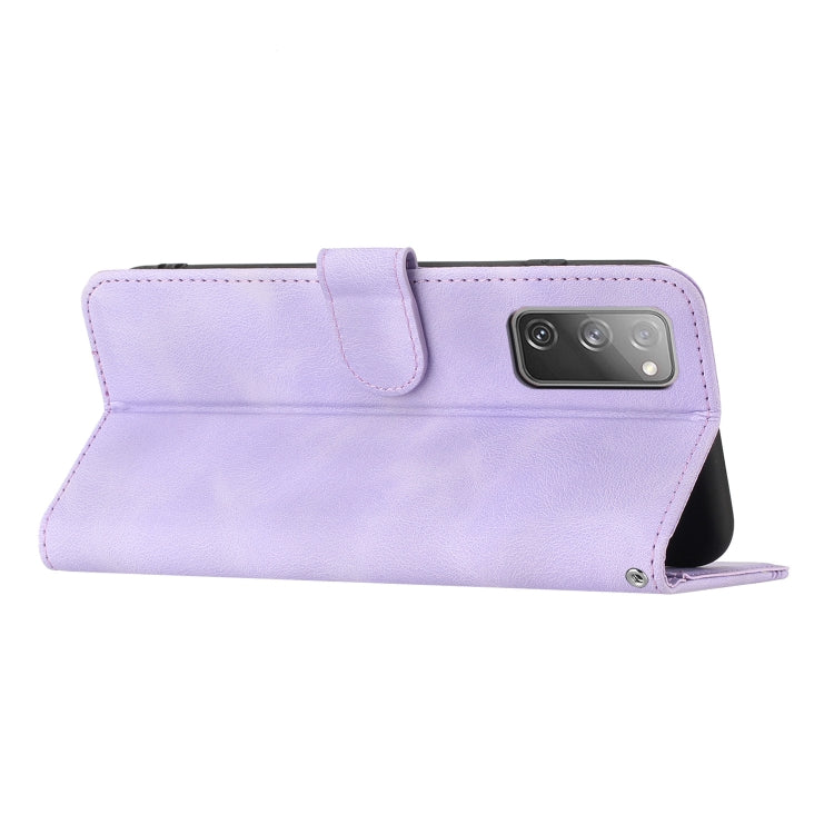 For Samsung Galaxy S20 FE 5G Heart Pattern Skin Feel Leather Phone Case