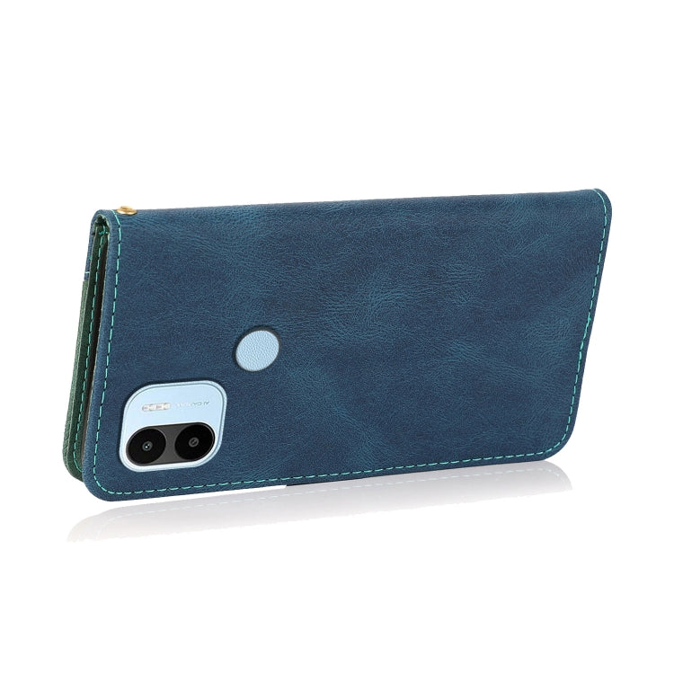 For Xiaomi Redmi A1+ Dual-color Stitching Leather Phone Case