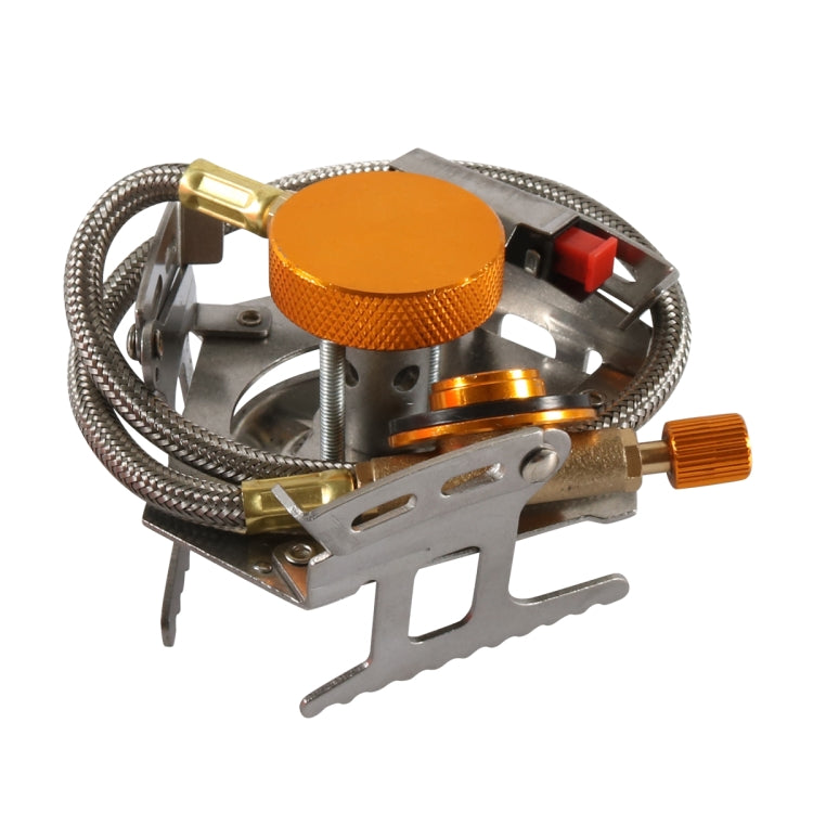 A8374 RV / Camping Portable Gas Stove with Adapter + Ignition