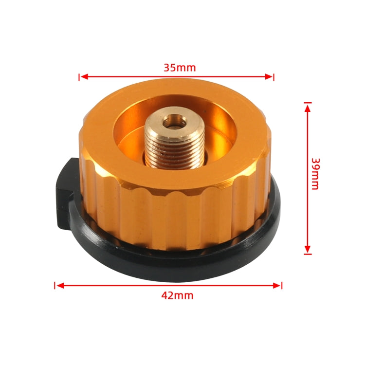A8374 RV / Camping Portable Gas Stove with Adapter + Ignition