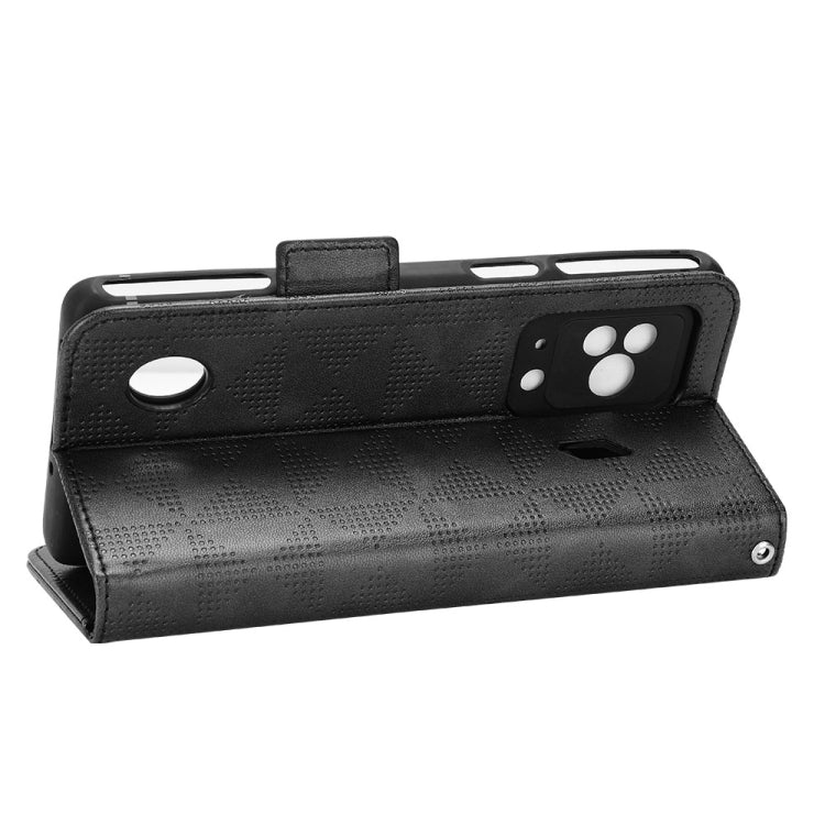 For Xiaomi Black Shark 5 Symmetrical Triangle Leather Phone Case
