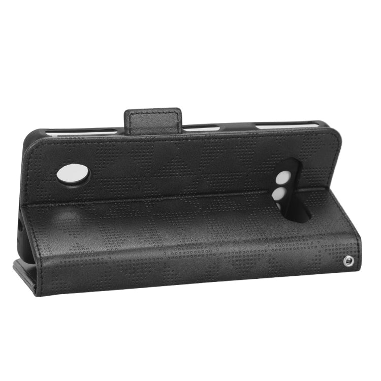 For Xiaomi Black Shark 5 RS Symmetrical Triangle Leather Phone Case