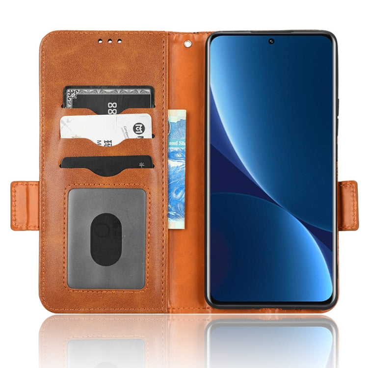 For Xiaomi 12 / 12S Symmetrical Triangle Leather Phone Case