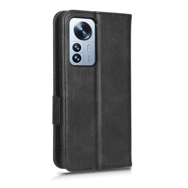 For Xiaomi 12 Lite Symmetrical Triangle Leather Phone Case