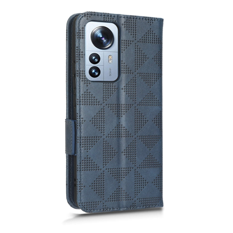 For Xiaomi 12 Lite Symmetrical Triangle Leather Phone Case