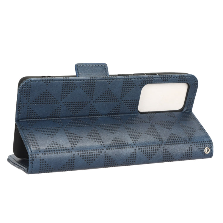 For Xiaomi 12 Lite Symmetrical Triangle Leather Phone Case