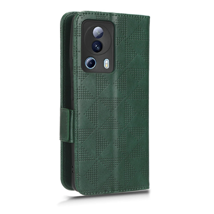 For Xiaomi 13 Lite / Civi 2 / 12 Lite NE Symmetrical Triangle Leather Phone Case
