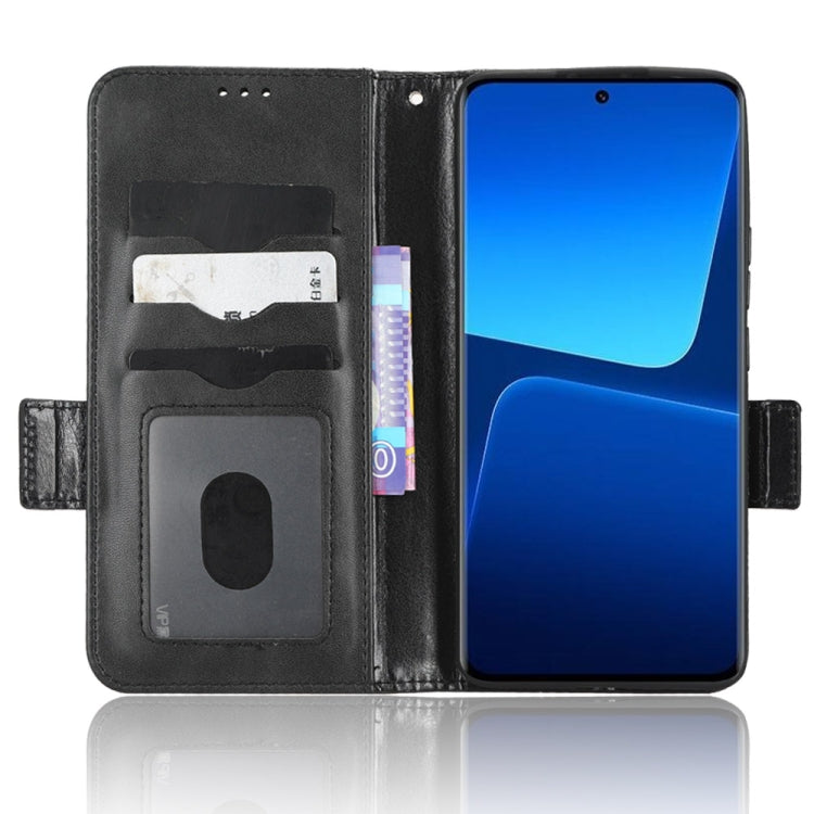 For Xiaomi 13 Symmetrical Triangle Leather Phone Case