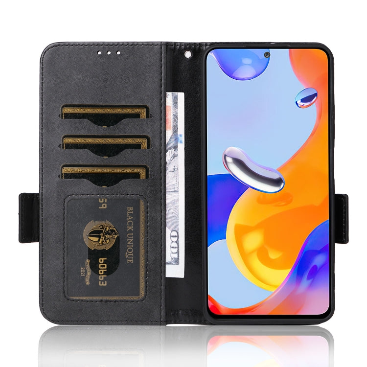 For Xiaomi Redmi Note 11 Pro Global Symmetrical Triangle Leather Phone Case