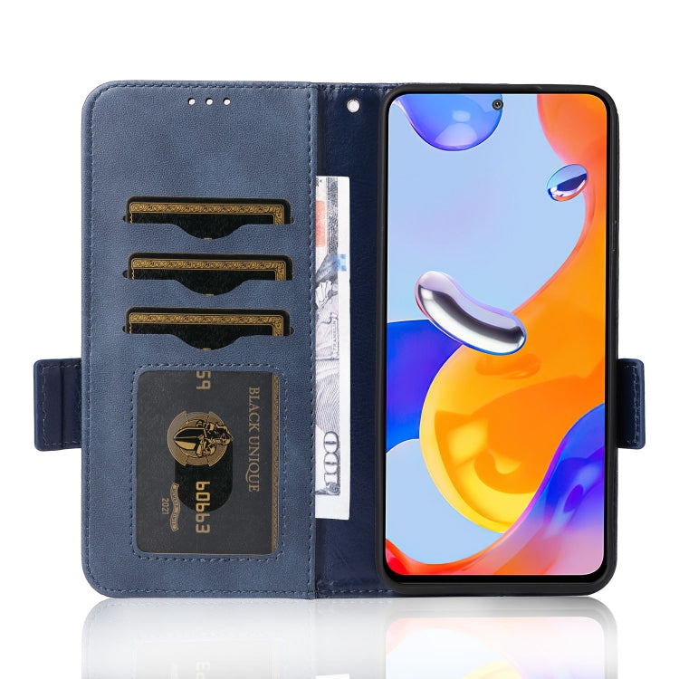 For Xiaomi Redmi Note 11 Pro Global Symmetrical Triangle Leather Phone Case