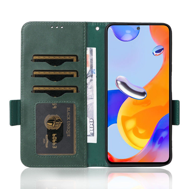 For Xiaomi Redmi Note 11 Pro Global Symmetrical Triangle Leather Phone Case