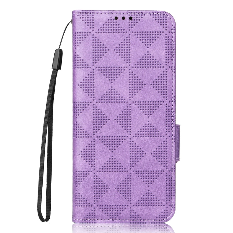 For Xiaomi Redmi Note 11 Pro Global Symmetrical Triangle Leather Phone Case