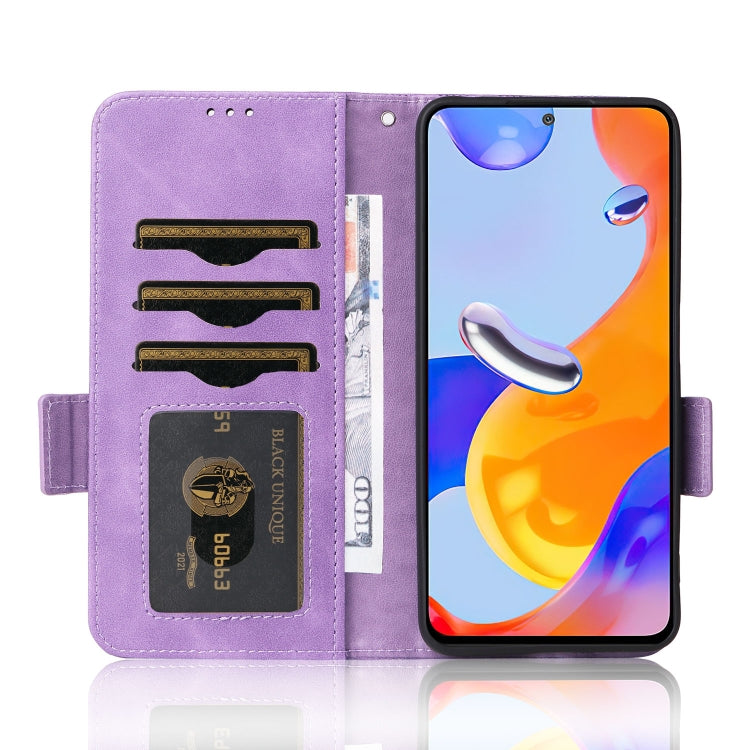 For Xiaomi Redmi Note 11 Pro Global Symmetrical Triangle Leather Phone Case