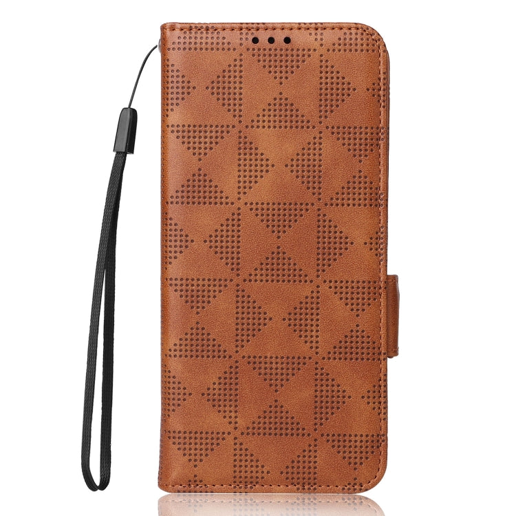For Xiaomi Redmi Note 11 Pro Global Symmetrical Triangle Leather Phone Case