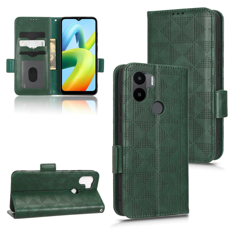 For Xiaomi Redmi A1+ 4G Symmetrical Triangle Leather Phone Case