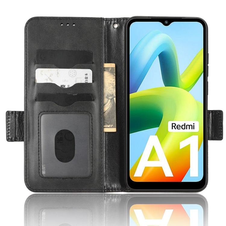 For Xiaomi Redmi A1 Symmetrical Triangle Leather Phone Case