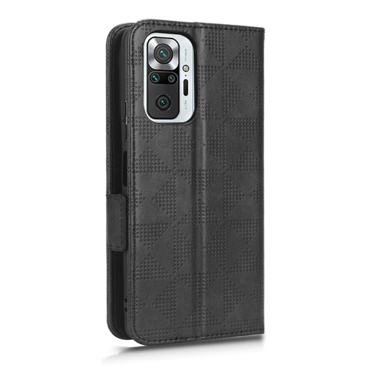 For Xiaomi Redmi Note 10 Pro 4G / Pro Max 4G Symmetrical Triangle Leather Phone Case