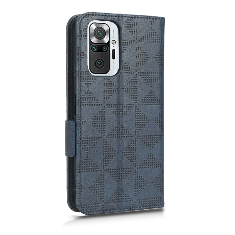 For Xiaomi Redmi Note 10 Pro 4G / Pro Max 4G Symmetrical Triangle Leather Phone Case