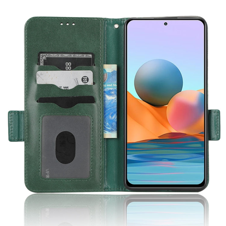 For Xiaomi Redmi Note 10 Pro 4G / Pro Max 4G Symmetrical Triangle Leather Phone Case