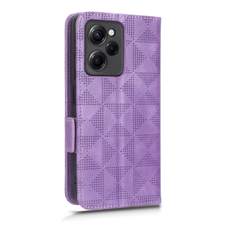 For Xiaomi Redmi Note 12 Pro Speed Symmetrical Triangle Leather Phone Case