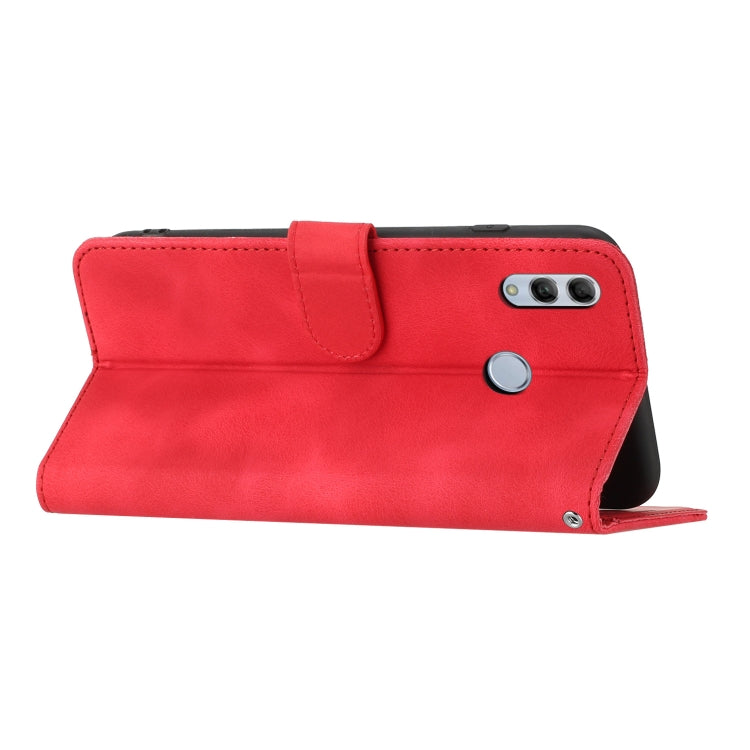 For Honor 10 Lite/Huawei P smart 2019 Heart Pattern Skin Feel Leather Phone Case