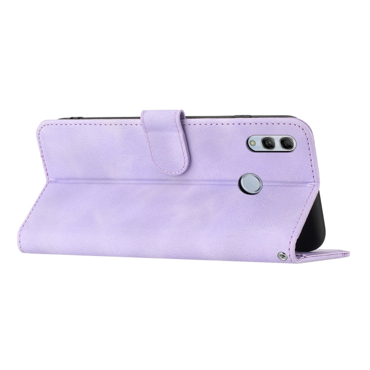 For Honor 10 Lite/Huawei P smart 2019 Heart Pattern Skin Feel Leather Phone Case