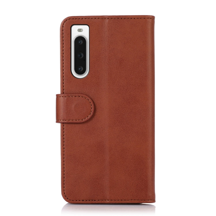 For Sony Xperia 10 V Cow Texture Leather Phone Case