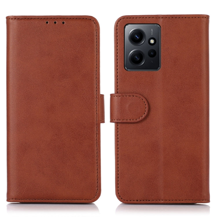 For Xiaomi Redmi Note 12 4G Global Cow Texture Leather Phone Case