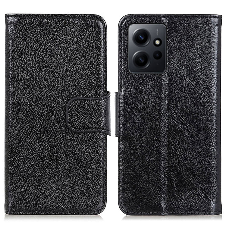 For Xiaomi Redmi Note 12 4G Global Nappa Texture Leather Phone Case