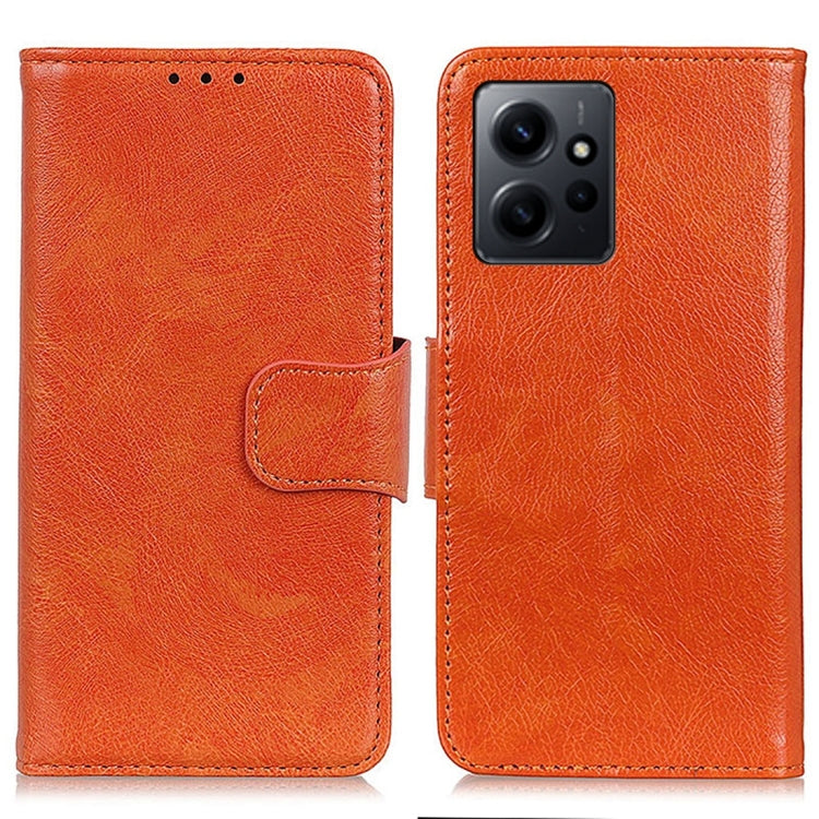 For Xiaomi Redmi Note 12 4G Global Nappa Texture Leather Phone Case