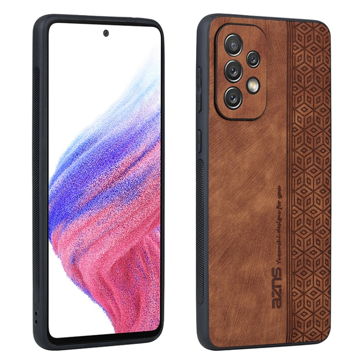 For Samsung Galaxy A52 5G AZNS 3D Embossed Skin Feel Phone Case