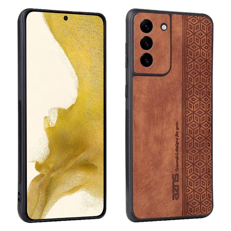 For Samsung Galaxy S21 5G AZNS 3D Embossed Skin Feel Phone Case