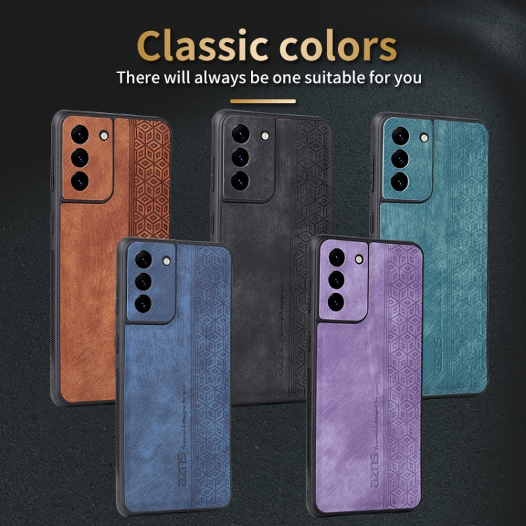 For Samsung Galaxy S21 5G AZNS 3D Embossed Skin Feel Phone Case