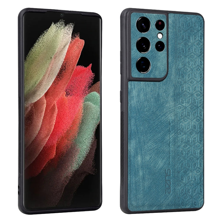 For Samsung Galaxy S21 Ultra 5G AZNS 3D Embossed Skin Feel Phone Case