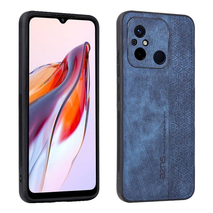 For Xiaomi Poco C55 / Redmi 12C / 11A AZNS 3D Embossed Skin Feel Phone Case