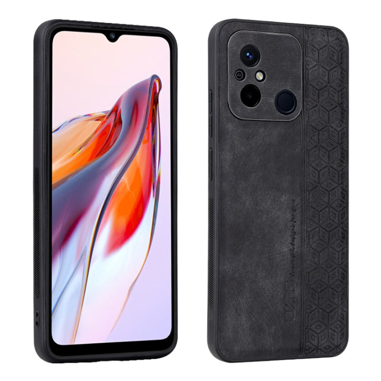For Xiaomi Poco C55 / Redmi 12C / 11A AZNS 3D Embossed Skin Feel Phone Case