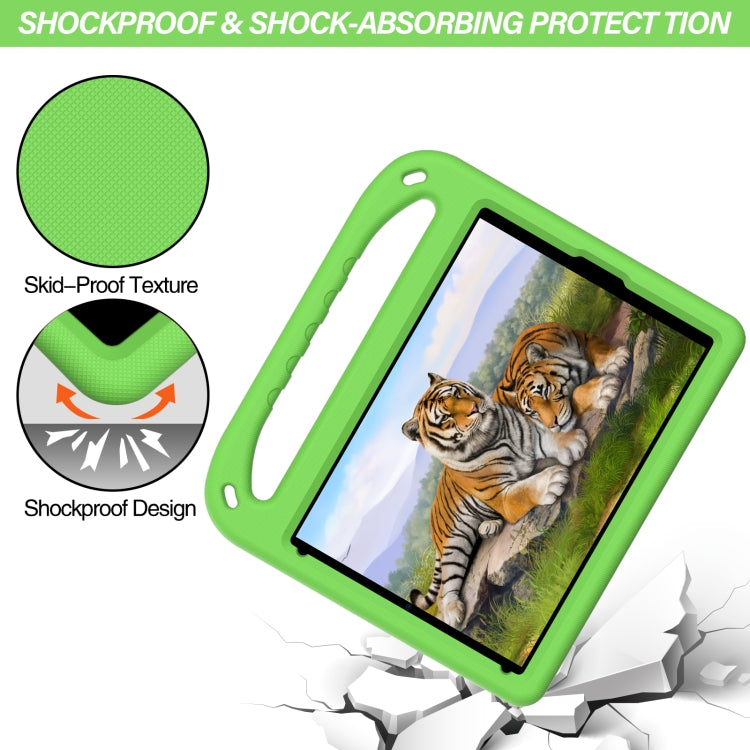 For iPad 9.7 2018 / 2017 Handle EVA Shockproof Tablet Case with Holder