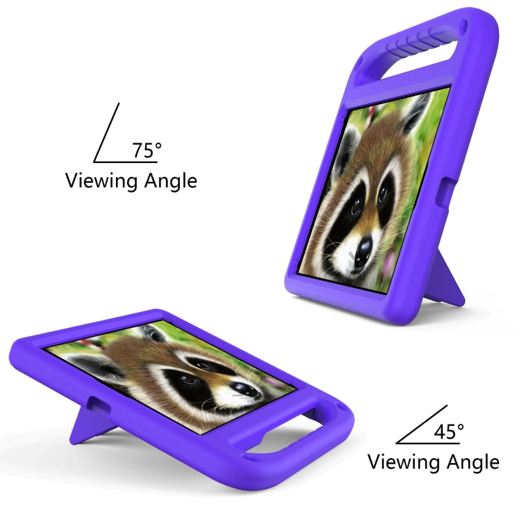 For iPad 9.7 2018 / 2017 Handle EVA Shockproof Tablet Case with Holder