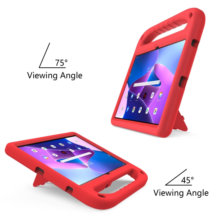 For Lenovo Tab M10 Plus 10.6 3rd Gen 2022 Handle EVA Shockproof Tablet Case with Holder