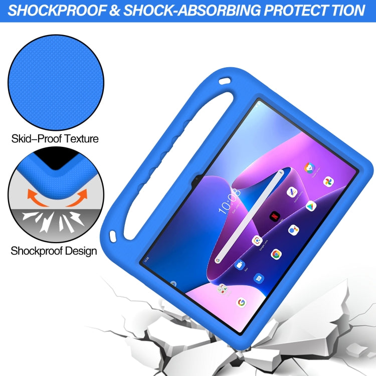 For Lenovo Tab M10 Plus 10.6 3rd Gen 2022 Handle EVA Shockproof Tablet Case with Holder
