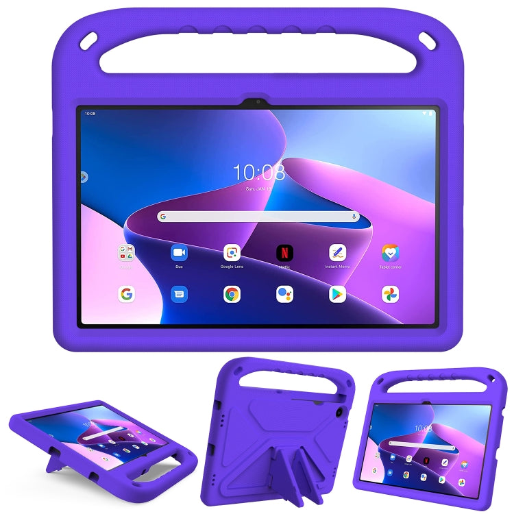 For Lenovo Tab M10 Plus 10.6 3rd Gen 2022 Handle EVA Shockproof Tablet Case with Holder