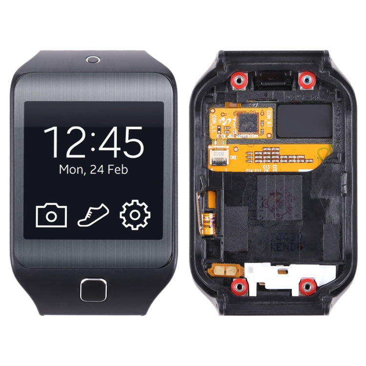 LCD Screen For Samsung Gear 2 Neo R381 Digitizer Full Assembly With Frame