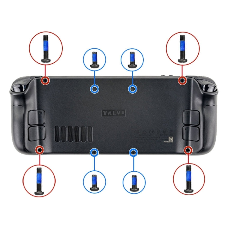Steam Deck Back Cover Screw + Disassembly Tool Set, Style:Tool + Screw