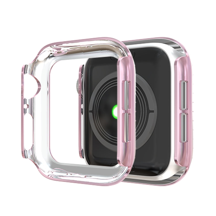 For Apple Watch Series 5 & 4 44mm Double Row Diamonds PC Protective Case