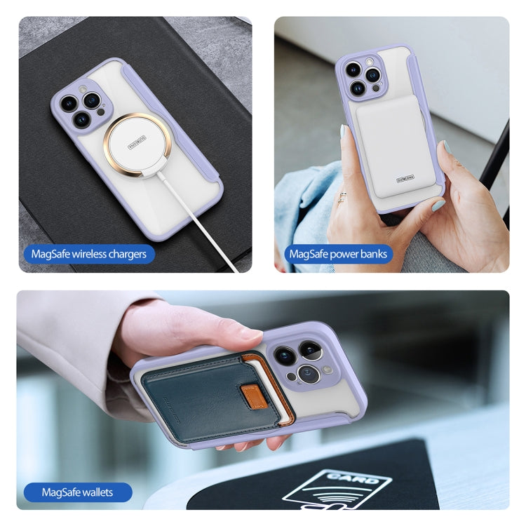 For iPhone 13 Pro Max DUX DUCIS Skin X Pro Series Magsafe PC + TPU Leather Phone Case