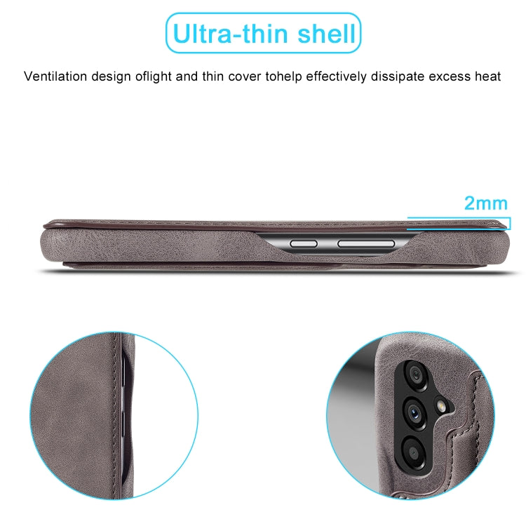 For Samsung Galaxy A54 5G LC.IMEEKE Hon Ancient Series Horizontal Flip Leather Phone Case