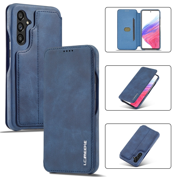 For Samsung Galaxy A54 5G LC.IMEEKE Hon Ancient Series Horizontal Flip Leather Phone Case