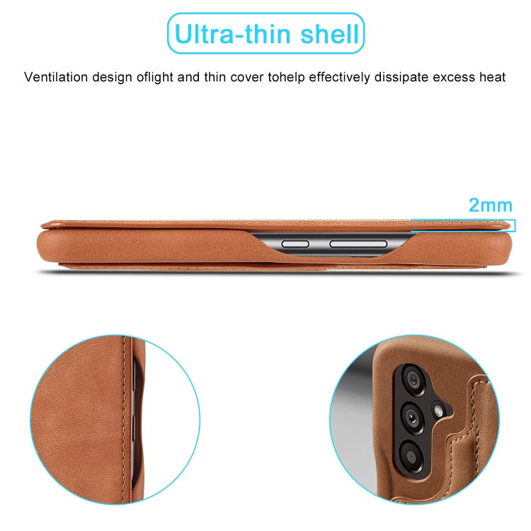 For Samsung Galaxy A54 5G LC.IMEEKE Hon Ancient Series Horizontal Flip Leather Phone Case